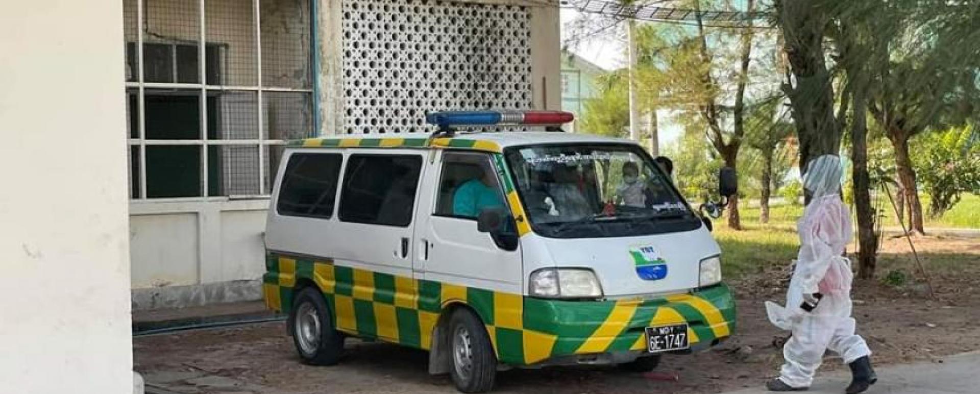 One of the Quarantine centers in Mandalay