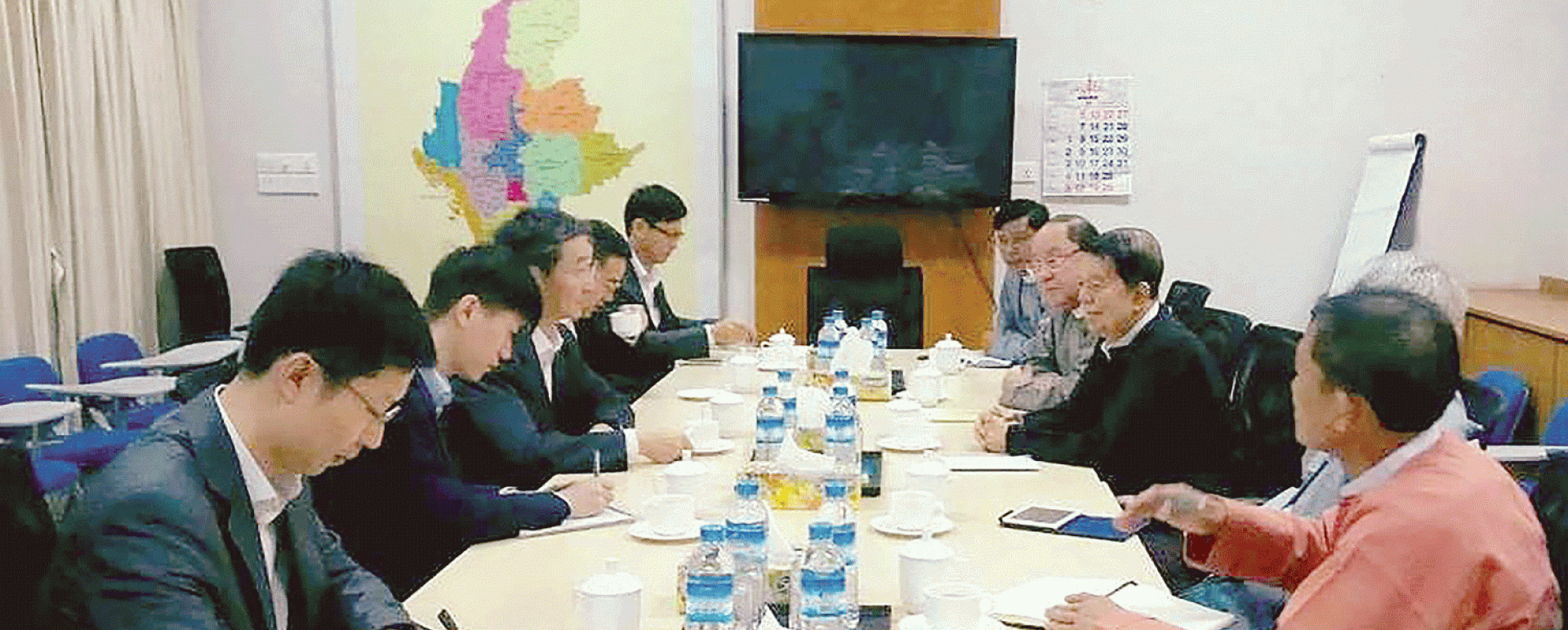 Peace Commission meets Chinese Asian Affairs Special Envoy