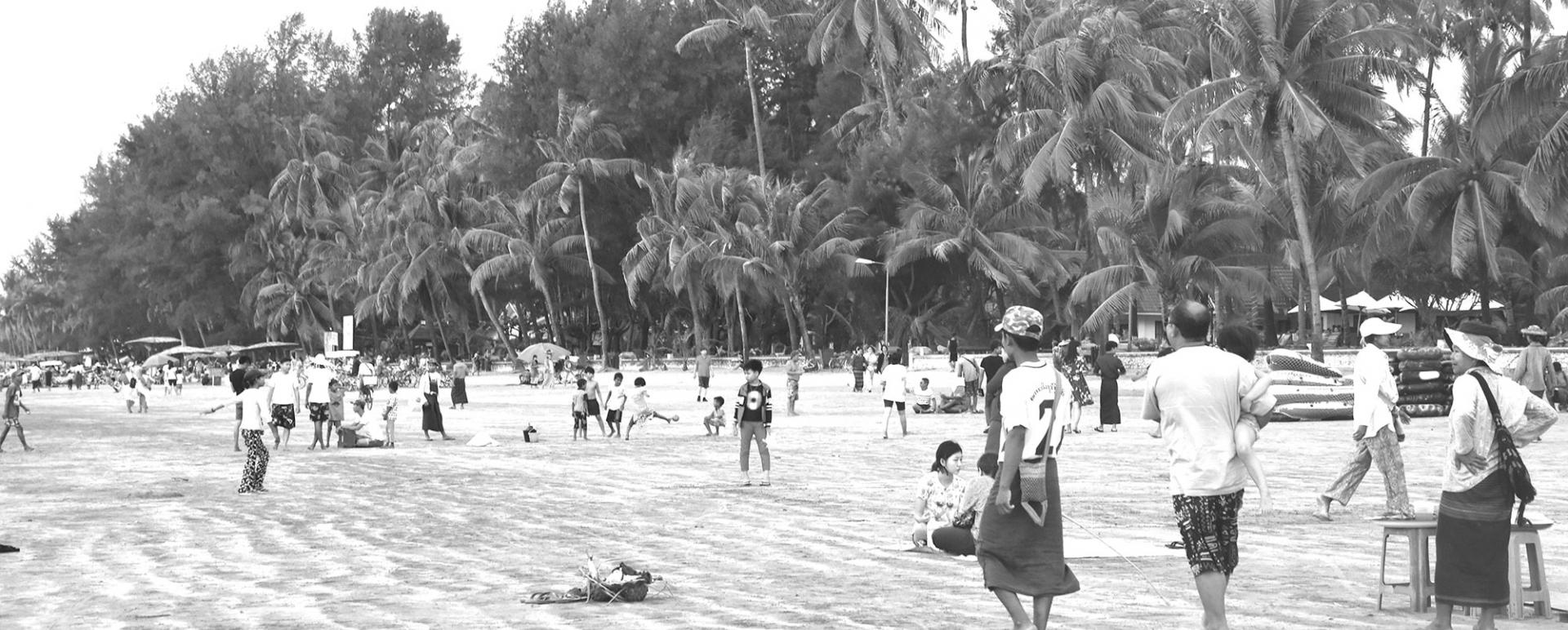 Chaungtha Beach in December last year.