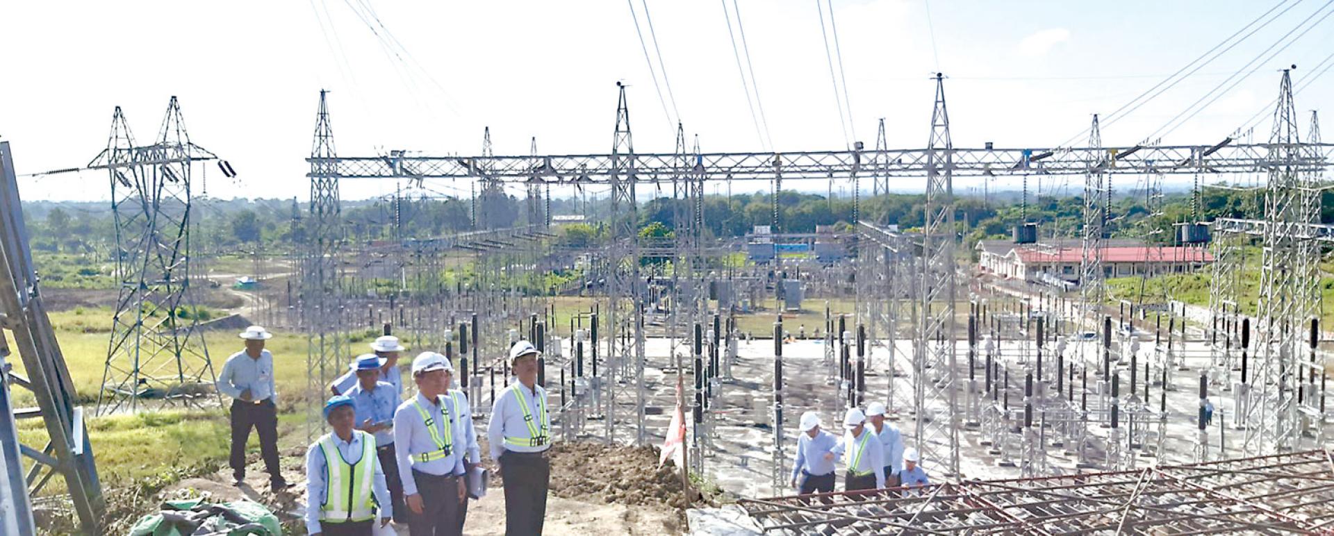 Officials inspected the site of gas-fired power plant project (Photo-MOEE)