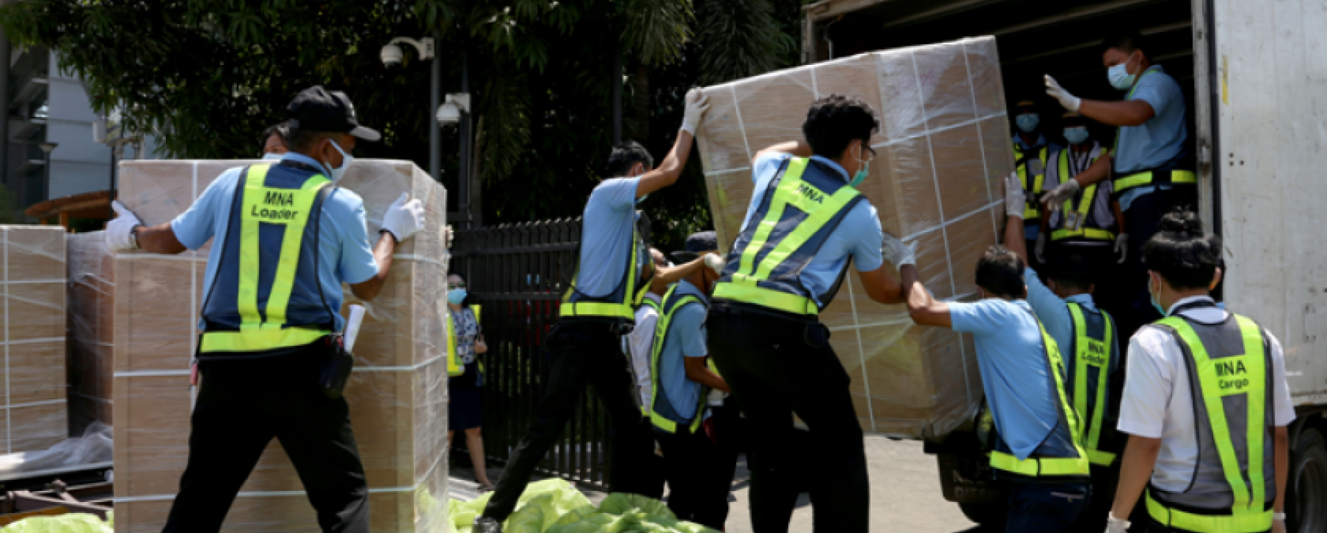 Ventilators have arrived from China.(Photo-Chinese Embassy in Myanmar)
