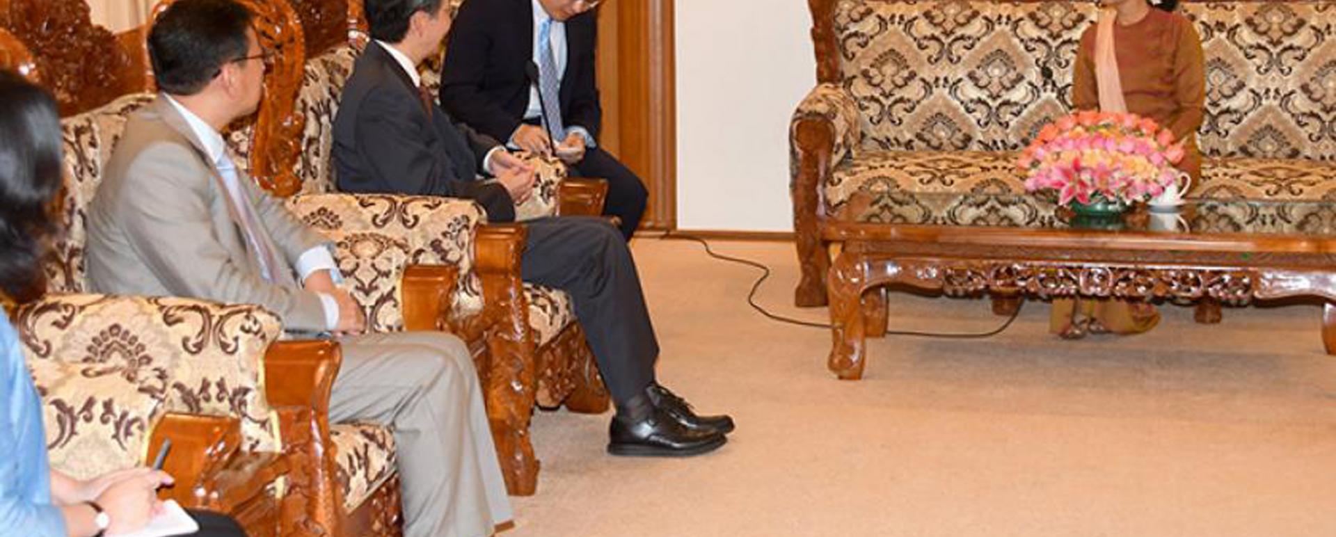 State Counsellor receives Chinese Special Envoy | Eleven ...