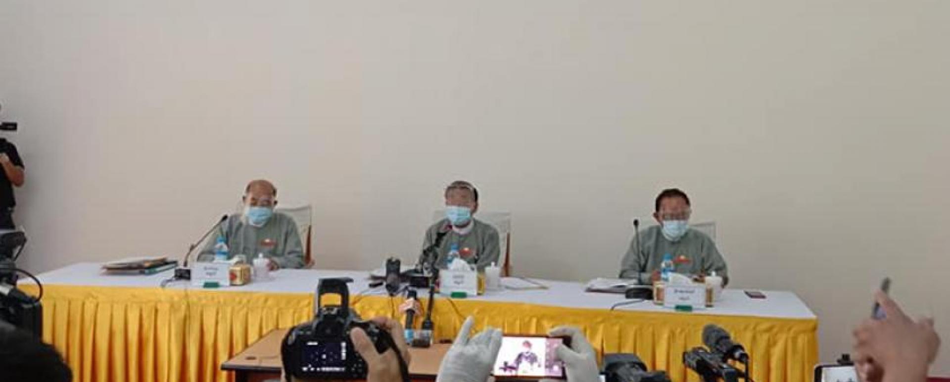 UEC holds press release on electoral news in Nay Pyi Taw