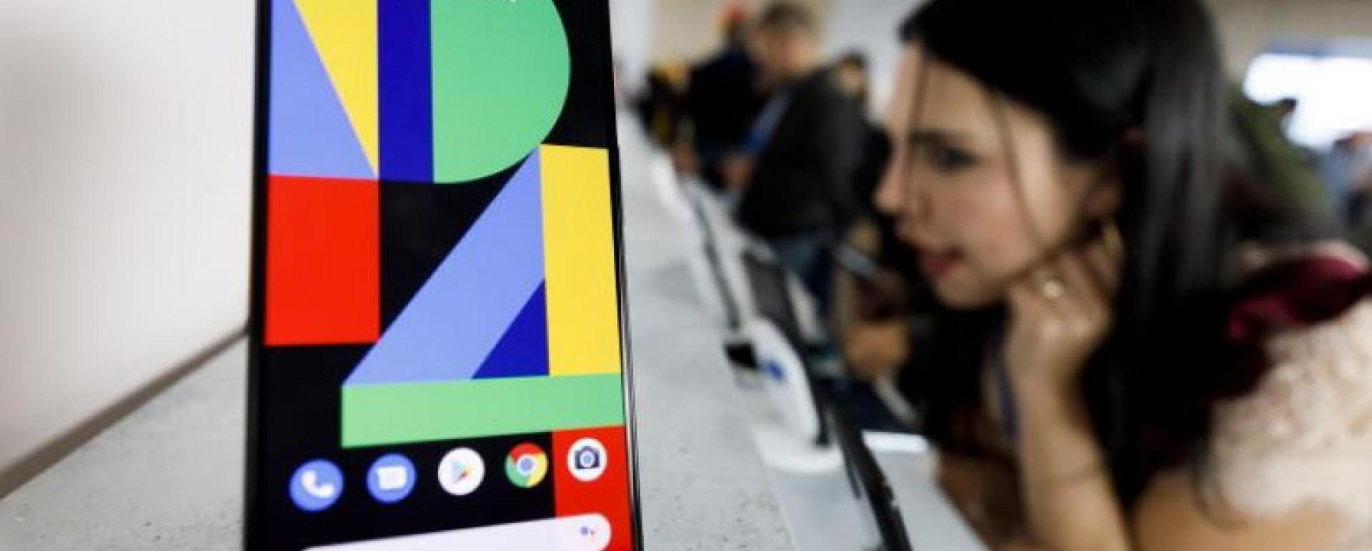 Available in black, white and orange colours, the Pixel 4 phones will be available in Singapore from Oct 24.PHOTO: EPA-EFE